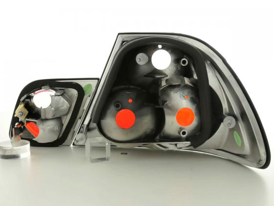Rückleuchten Set BMW 3er Coupe Typ E46 97-02 schwarz Rückleuchten Set BMW 3er Coupe Typ E46 97-02 schwarz